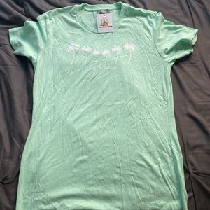 Brand new with tags mint green Palm Springs t shirt!